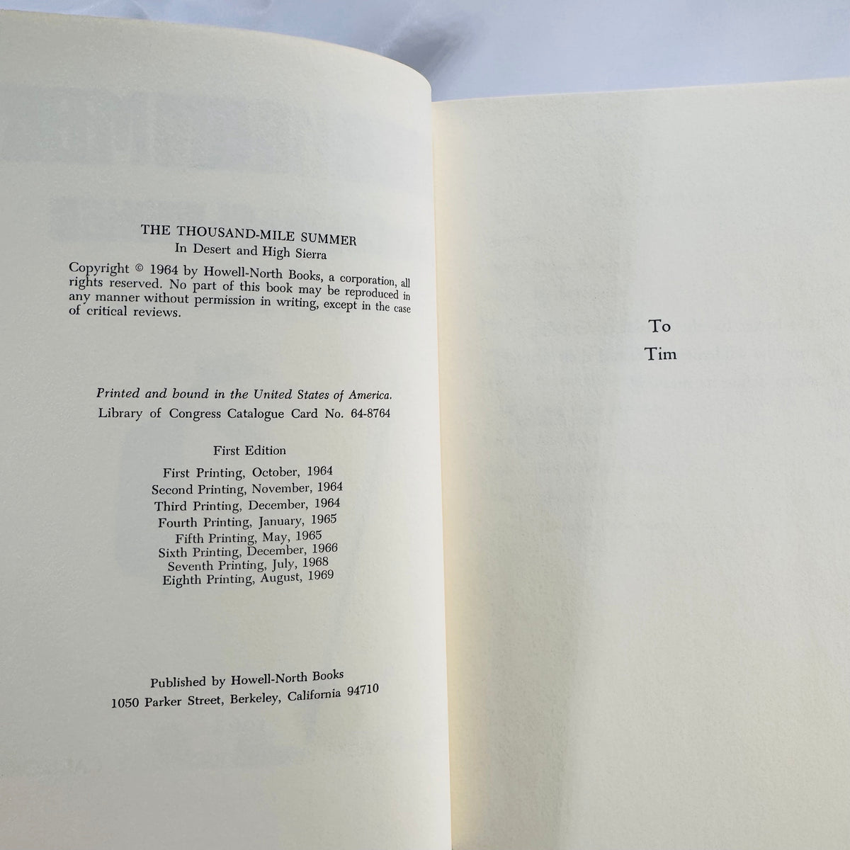 The Thousand-Mile Summer: In Desert and High Sierra by Colin Fletcher (1969) – A Trailblazing Tale of Solitude, Stride, and Sierra Sky