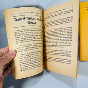 Vintage Social Guidance Book Bundle — Personal Hygiene for Every Woman and Girl (1958) & Manual of Hygiene for Father and Son (1949) — Ross & Horn | Mid-Century Health Education, Social Guidance