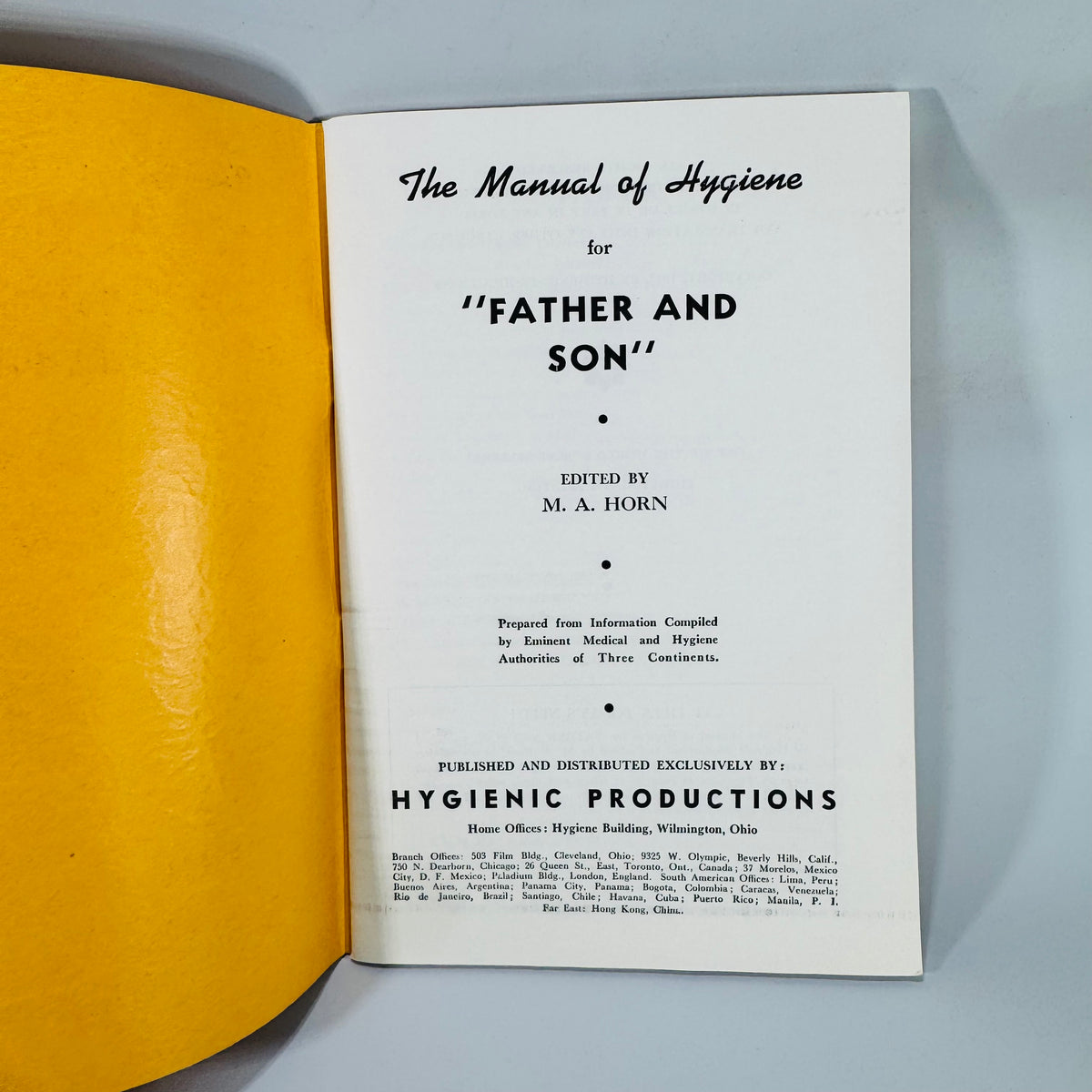 Vintage Social Guidance Book Bundle — Personal Hygiene for Every Woman and Girl (1958) & Manual of Hygiene for Father and Son (1949) — Ross & Horn | Mid-Century Health Education, Social Guidance