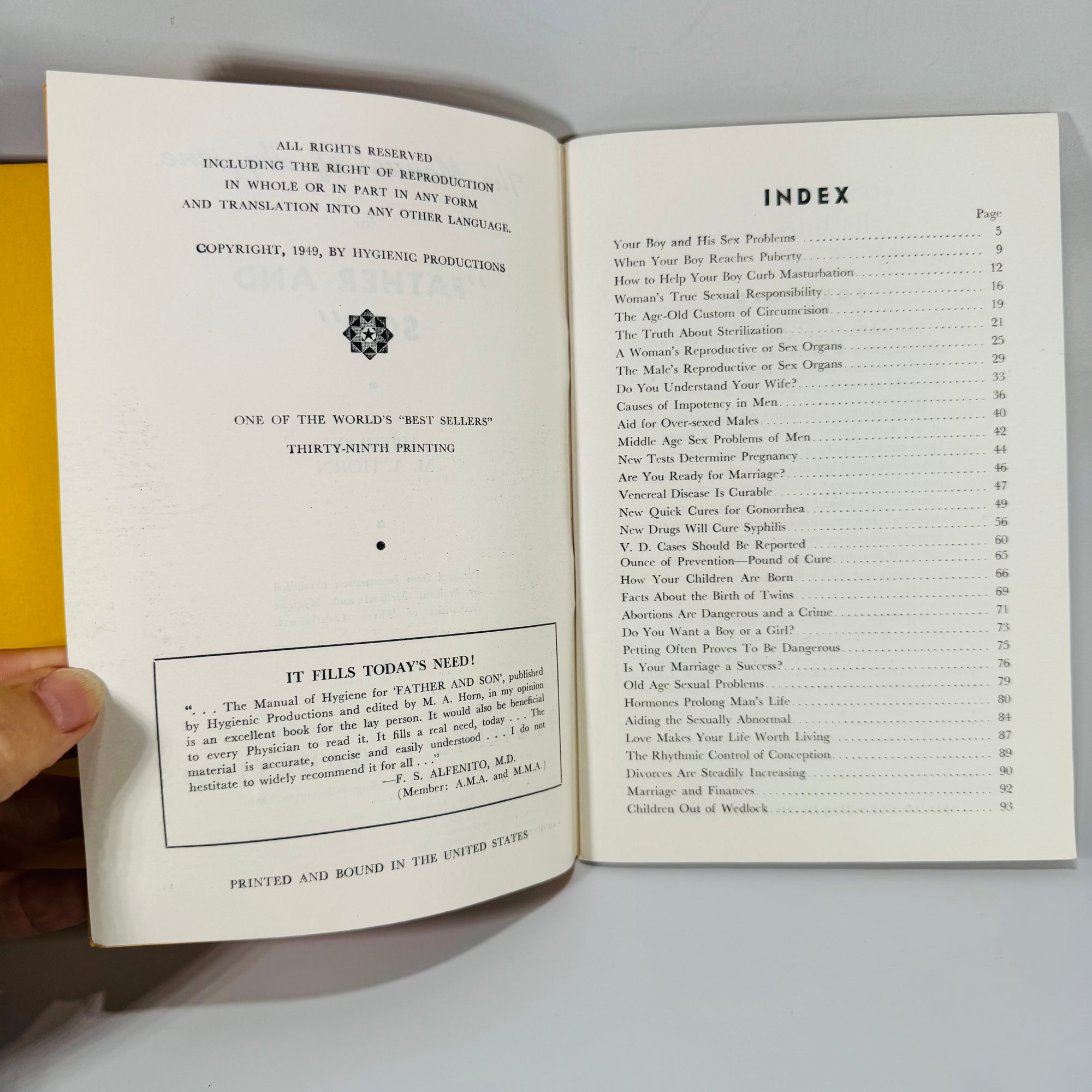 Vintage Social Guidance Book Bundle — Personal Hygiene for Every Woman and Girl (1958) & Manual of Hygiene for Father and Son (1949) — Ross & Horn | Mid-Century Health Education, Social Guidance