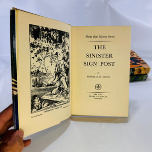 Five The Hardy Boys Mystery Books by Franklin W. Dixon Various (1935–1956) Grosset & Dunlap