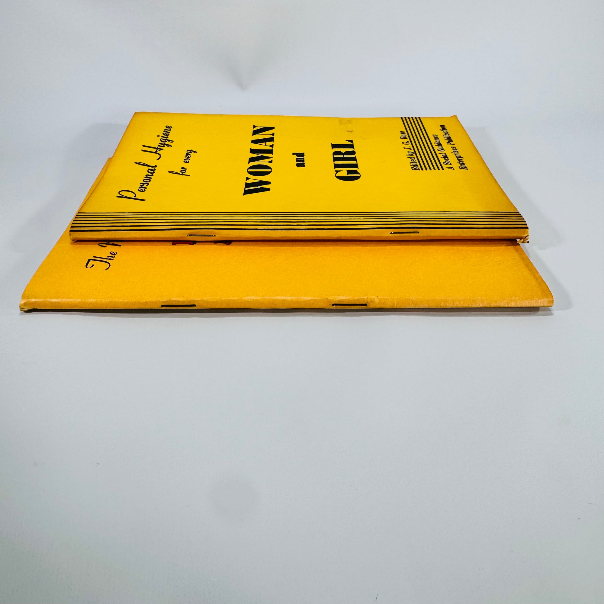Vintage Social Guidance Book Bundle — Personal Hygiene for Every Woman and Girl (1958) & Manual of Hygiene for Father and Son (1949) — Ross & Horn | Mid-Century Health Education, Social Guidance