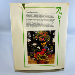 Flower Fabrications 1977 — Hand-Made Fabric & Paper Flowers Vintage Craft Book