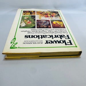 Flower Fabrications 1977 — Hand-Made Fabric & Paper Flowers Vintage Craft Book