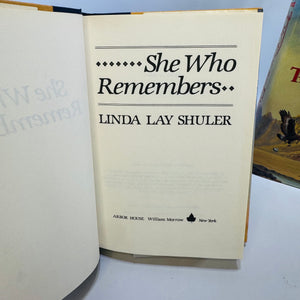 She Who Remembers & Voice of the Eagle Book Bundle— Linda Lay Shuler Native American Sagas