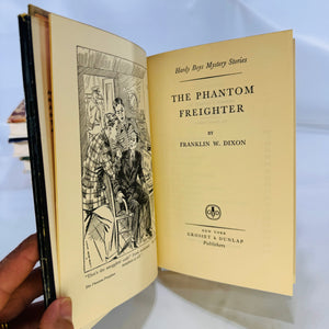 Five The Hardy Boys Mystery Books by Franklin W. Dixon Various (1935–1956) Grosset & Dunlap