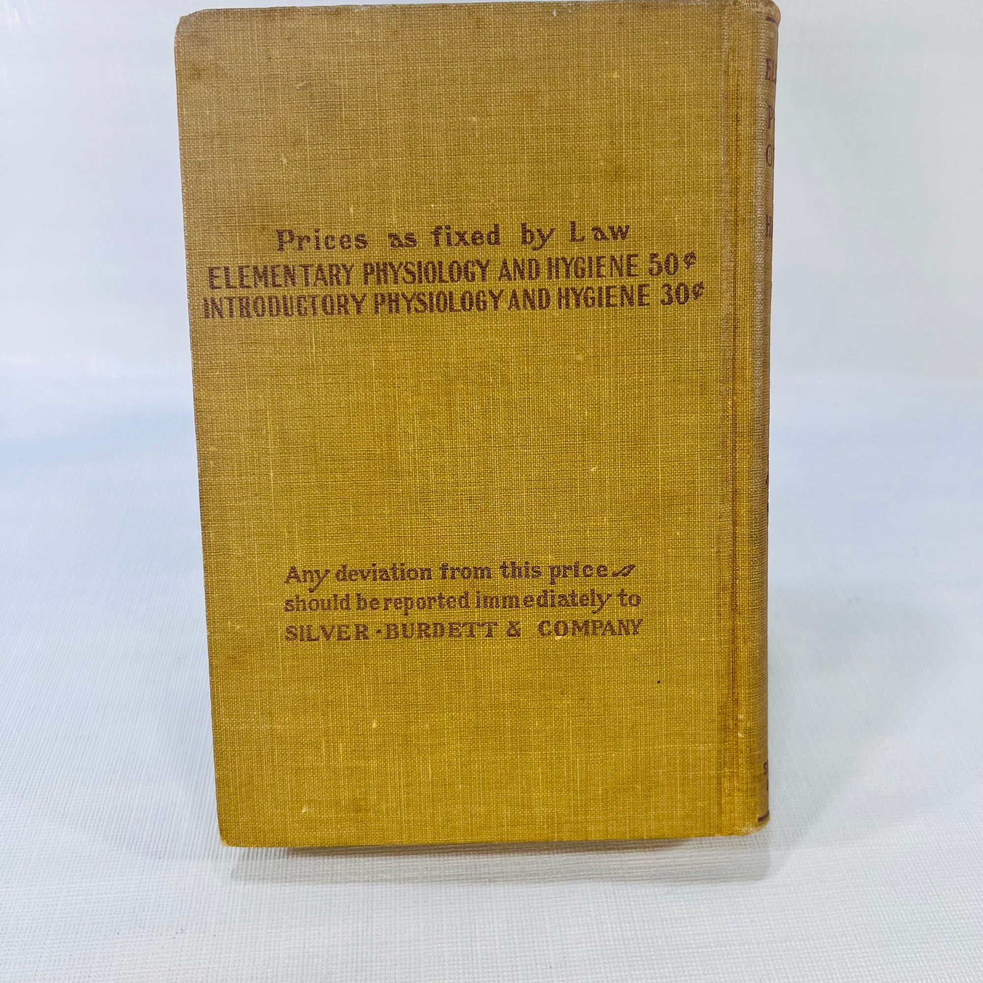 Elementary Physiology and Hygiene For Use in Schools by H.W. Conn 1906 Phd Silver, Burdett and Company