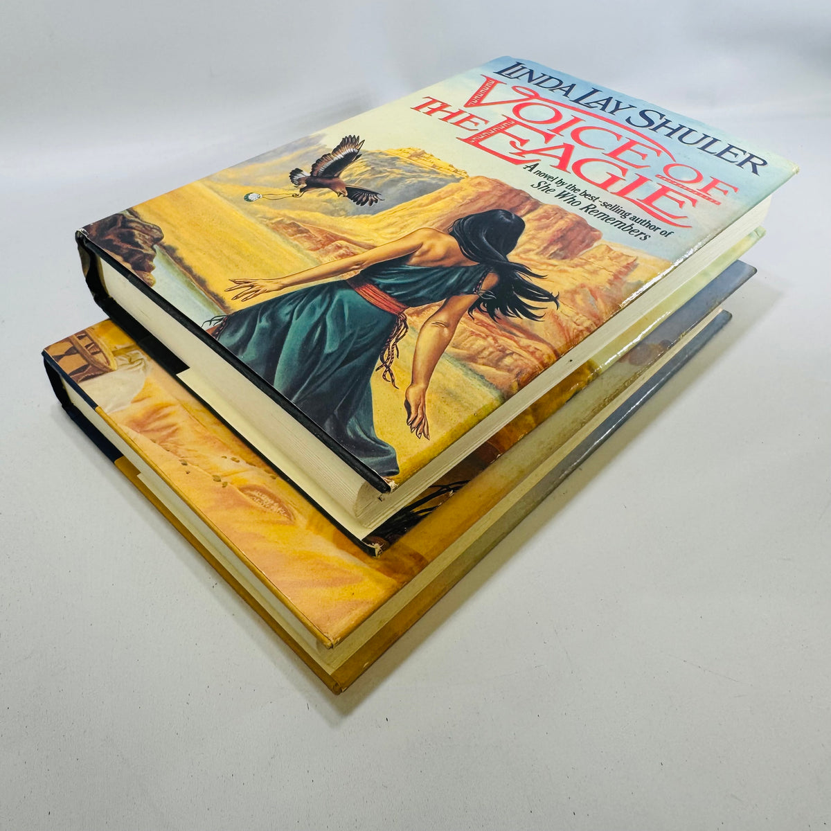 She Who Remembers & Voice of the Eagle Book Bundle— Linda Lay Shuler Native American Sagas