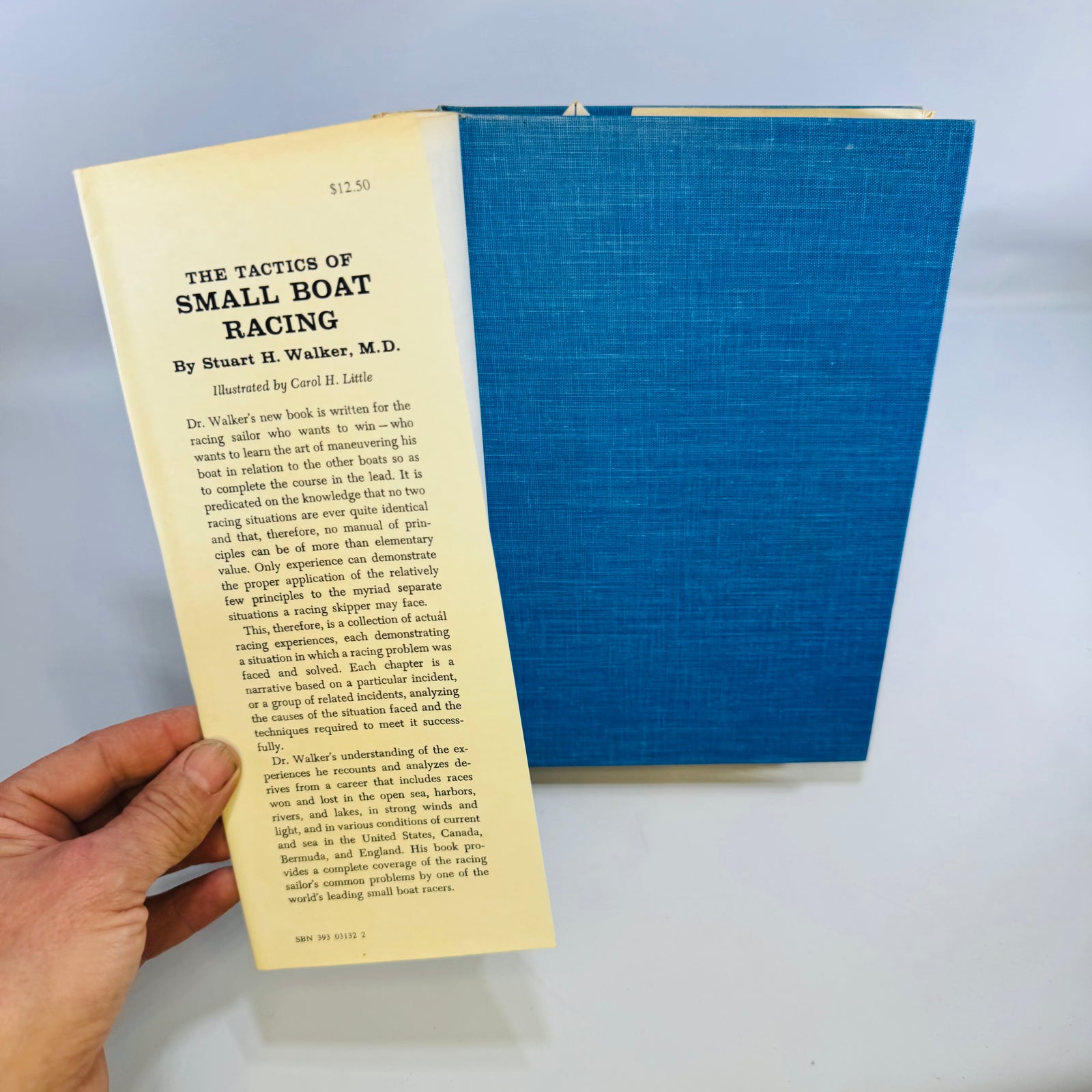 The Tactics of Small Boat Racing — Stuart H. Walker, M.D. 1966 Original Edition with Handwritten Study Notes