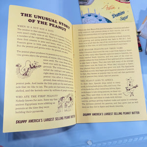 Vintage Retro Kitchen & Cooking Book Bundle — Knox Gel-Cookery (1962), Domino Sugar, Skippy Peanut, Jell-O Hostess Guide, Proof of the Pudding — 5-Piece Lot