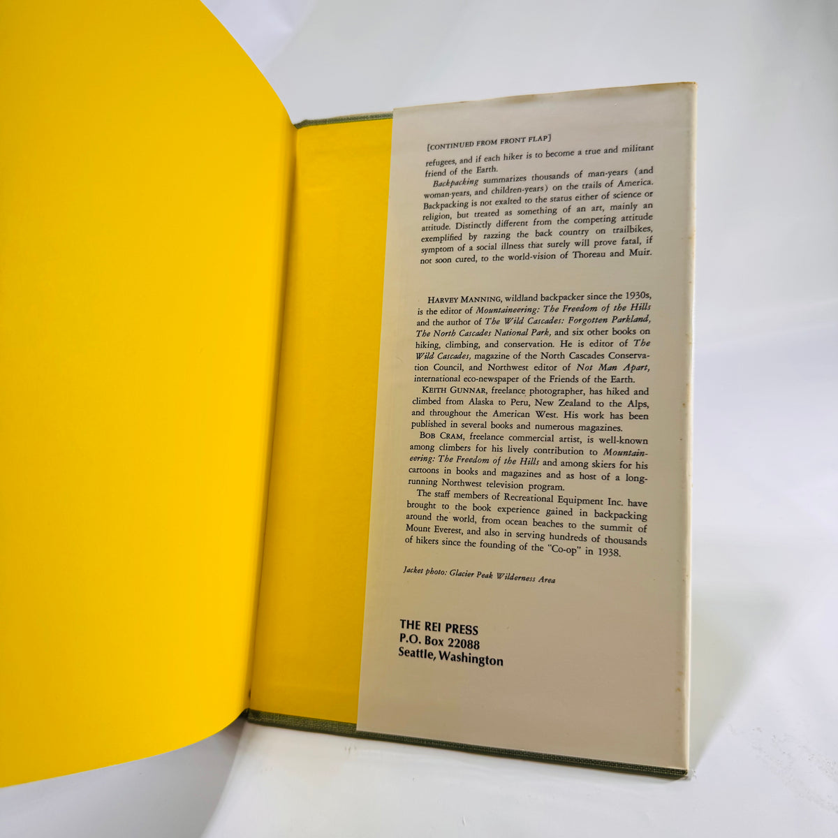 Backpacking One Step at a Time by Harvey Manning (1972) – A Vintage Outdoor Classic