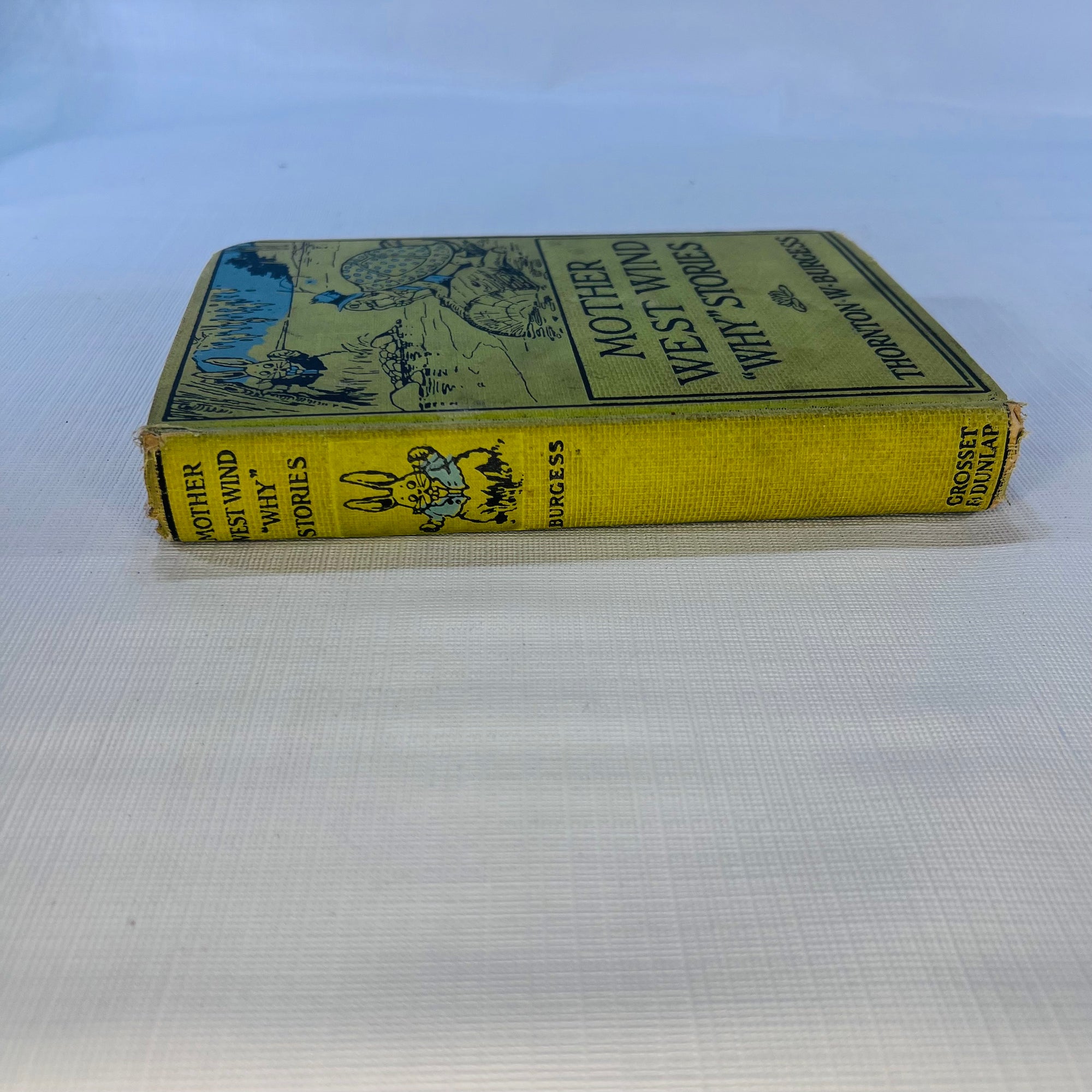 Mother West Wind Why Stories by Thornton  W. Burgess 1915 Grosset & Dunlap