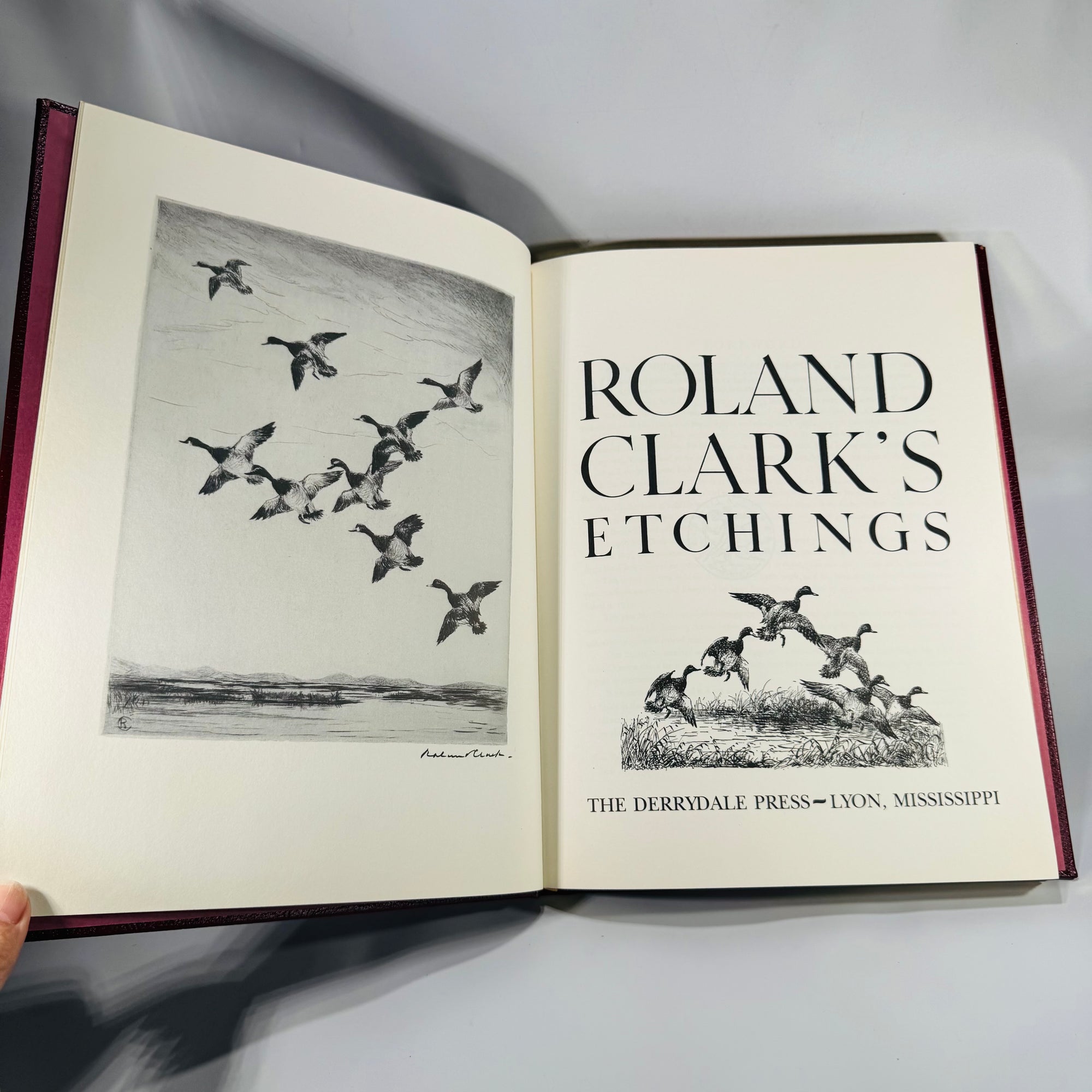 Roland Clark’s Etchings (1990 Limited Edition) — Derrydale Press | Sporting Art & Wildlife Etchings, Fine Press Portfolio