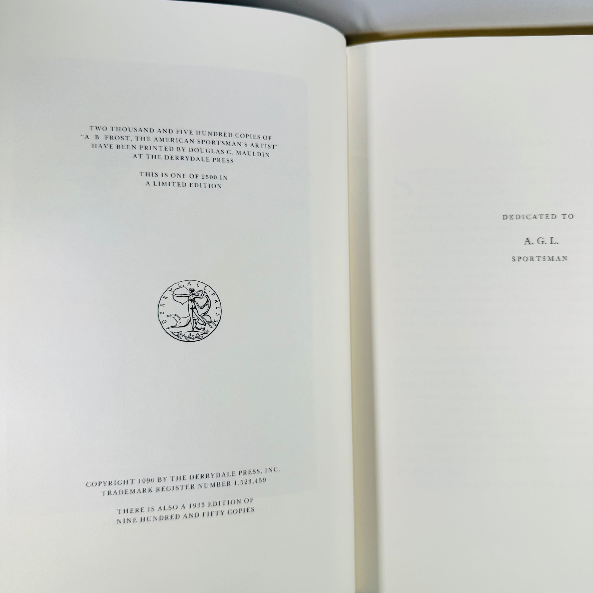 A. B. Frost: The American Sportsman’s Artist (1990 Limited Edition) — Henry W. Lanier | Illustrated Sporting Art, Wildlife Art Monograph