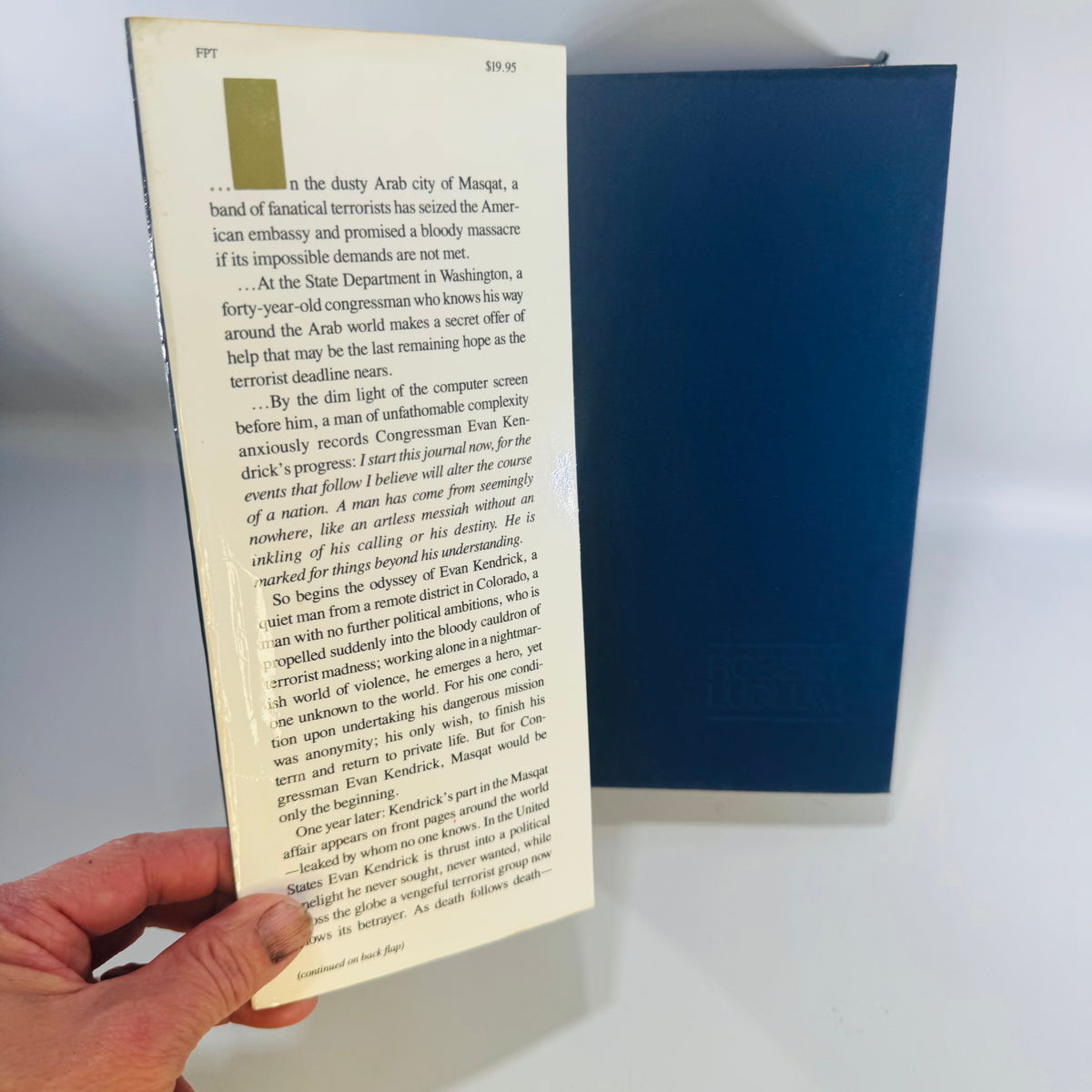 The Icarus Agenda by Robert Ludlum — 1988 Hardcover with Dust Jacket