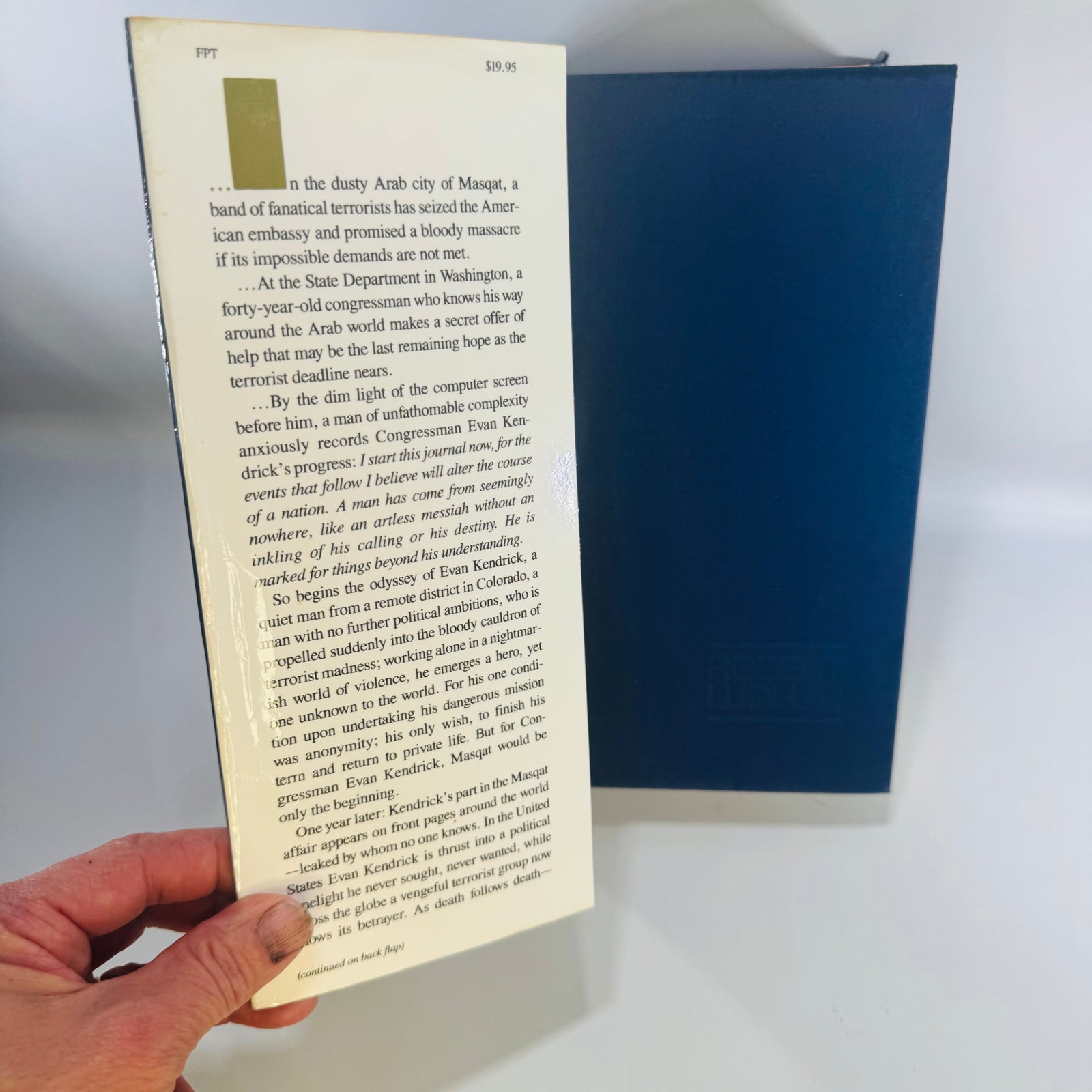 The Icarus Agenda by Robert Ludlum — 1988 Hardcover with Dust Jacket