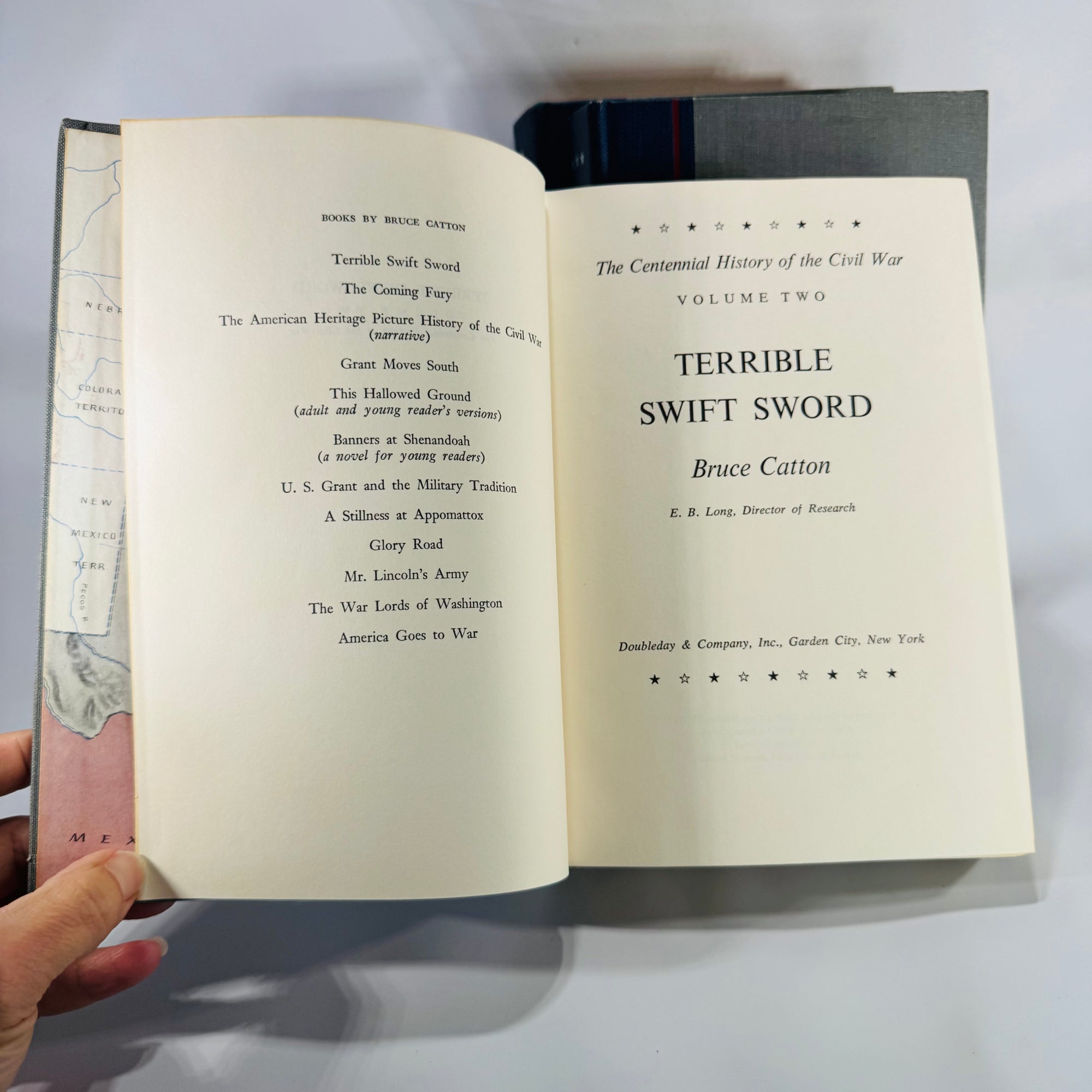 Centennial History of the Civil War — 3-Volume Set (1961–1965) — Bruce Catton | Doubleday Cloth Editions, Military History