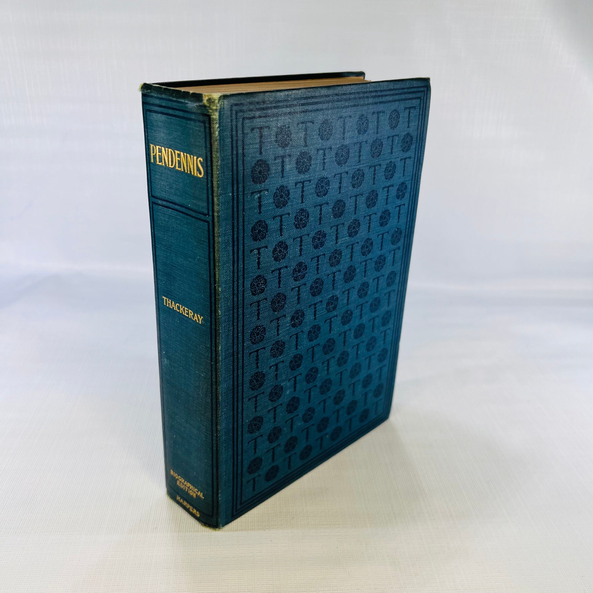 The History of Pendennis His Fortunes and Misfortunes, His Friends and His Greatest Enemy; Biographical Edition; Volume Iiby William Makepeace Thackeray with illustration by the Author Harper & Brothers 1898