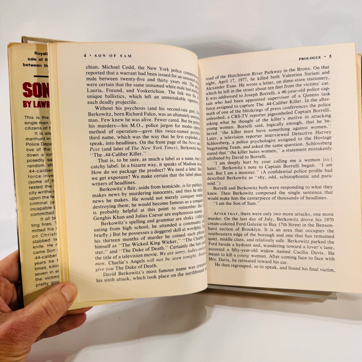 Son of Sam by Lawrence D. Klausner (1981), McGraw-Hill, True Crime Hardcover