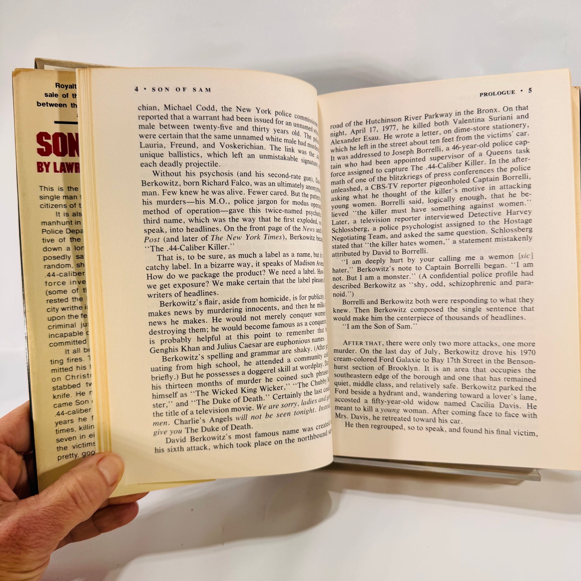 Son of Sam by Lawrence D. Klausner (1981), McGraw-Hill, True Crime Hardcover
