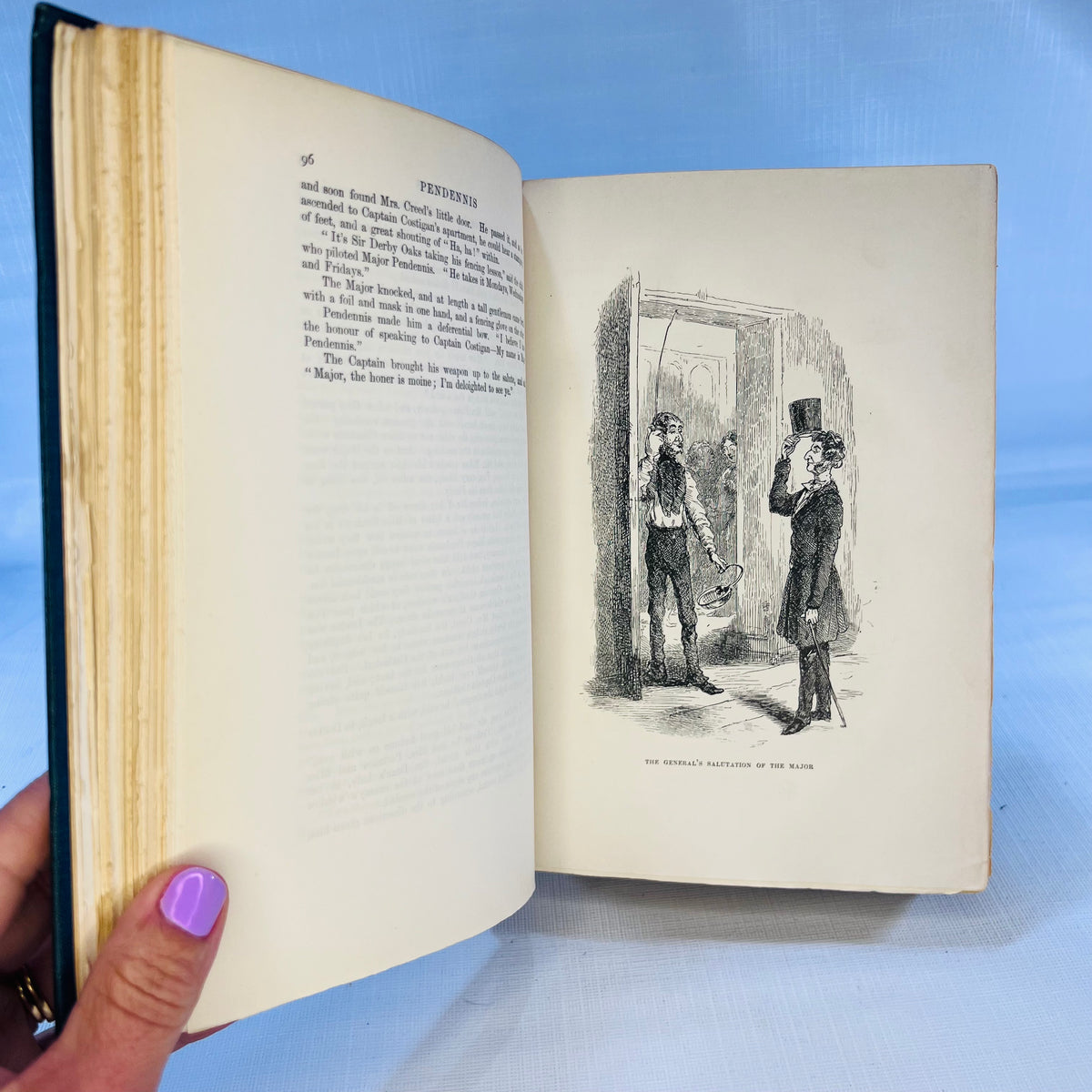 The History of Pendennis His Fortunes and Misfortunes, His Friends and His Greatest Enemy; Biographical Edition; Volume Iiby William Makepeace Thackeray with illustration by the Author Harper & Brothers 1898