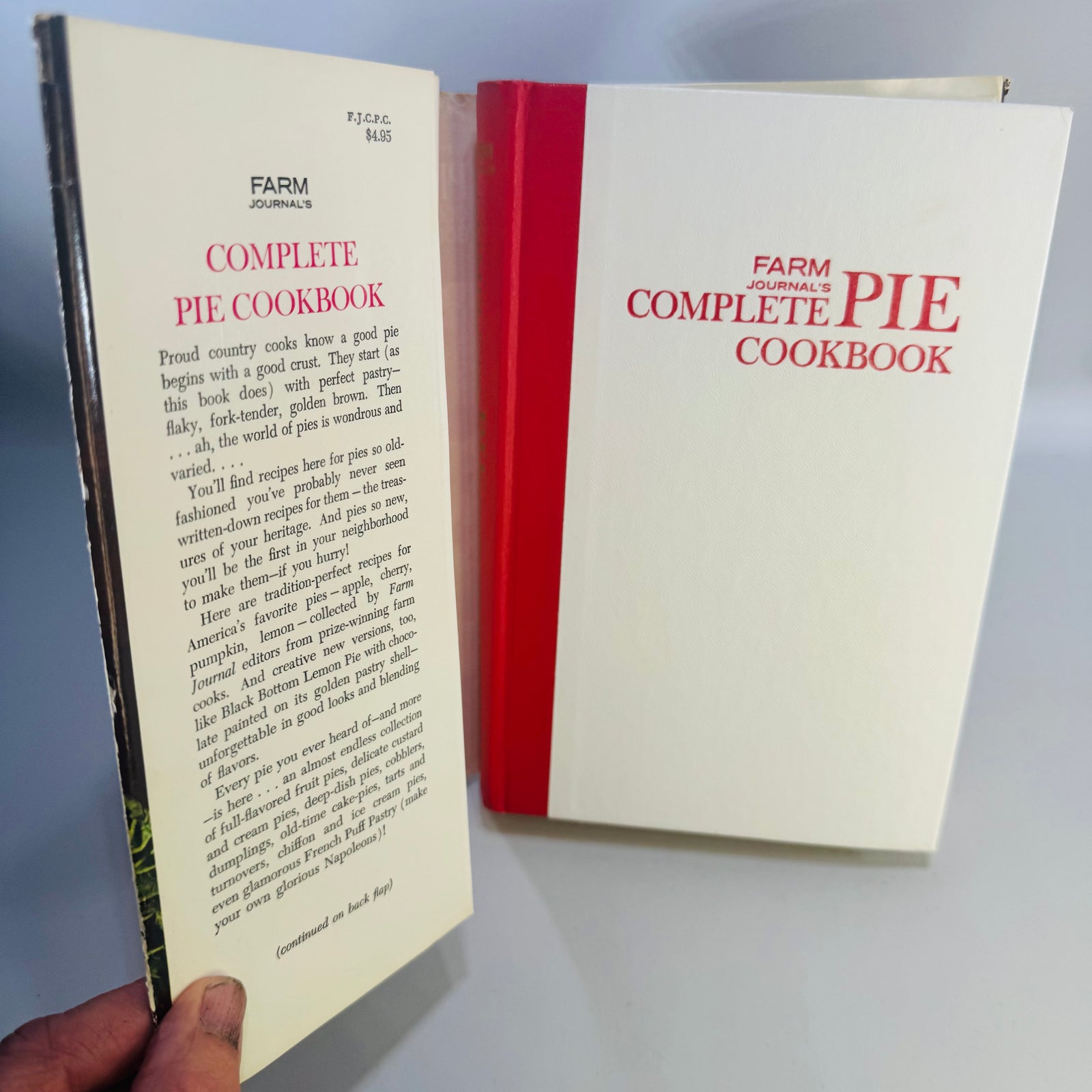 Farm Journal Cookbooks Bundle — Timesaving, Pie & Candy (3 Books with Dust Jackets)