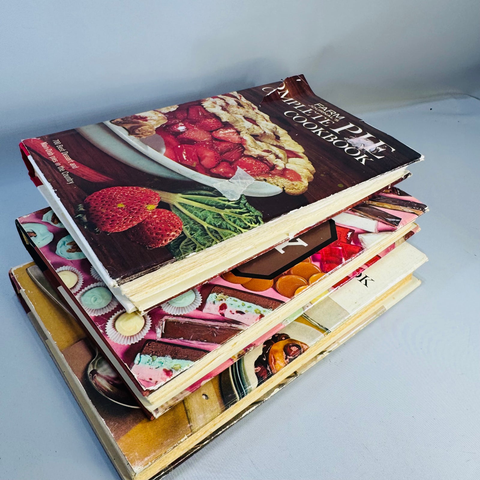 Farm Journal Cookbooks Bundle — Timesaving, Pie & Candy (3 Books with Dust Jackets)