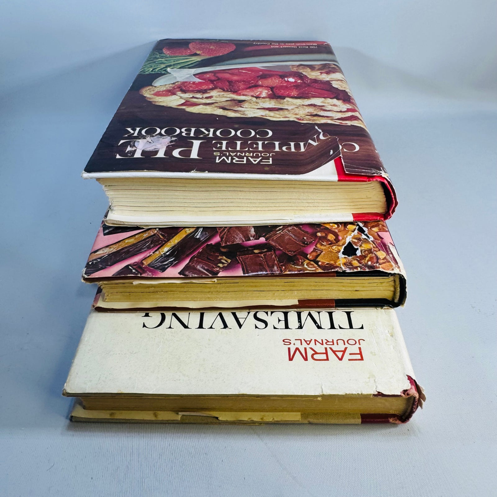 Farm Journal Cookbooks Bundle — Timesaving, Pie & Candy (3 Books with Dust Jackets)