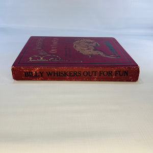 Billy Whiskers Out For Fun by Frances Trego Montgomery illustrated by Paul Hawthorne 1922 The Saalfield Publishing Company