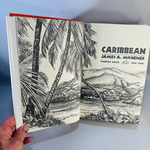 Caribbean James A. Michener 1989 Hardcover First Edition