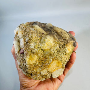 Michigan Puddingstone — Jasper & Quartz Conglomerate Specimen