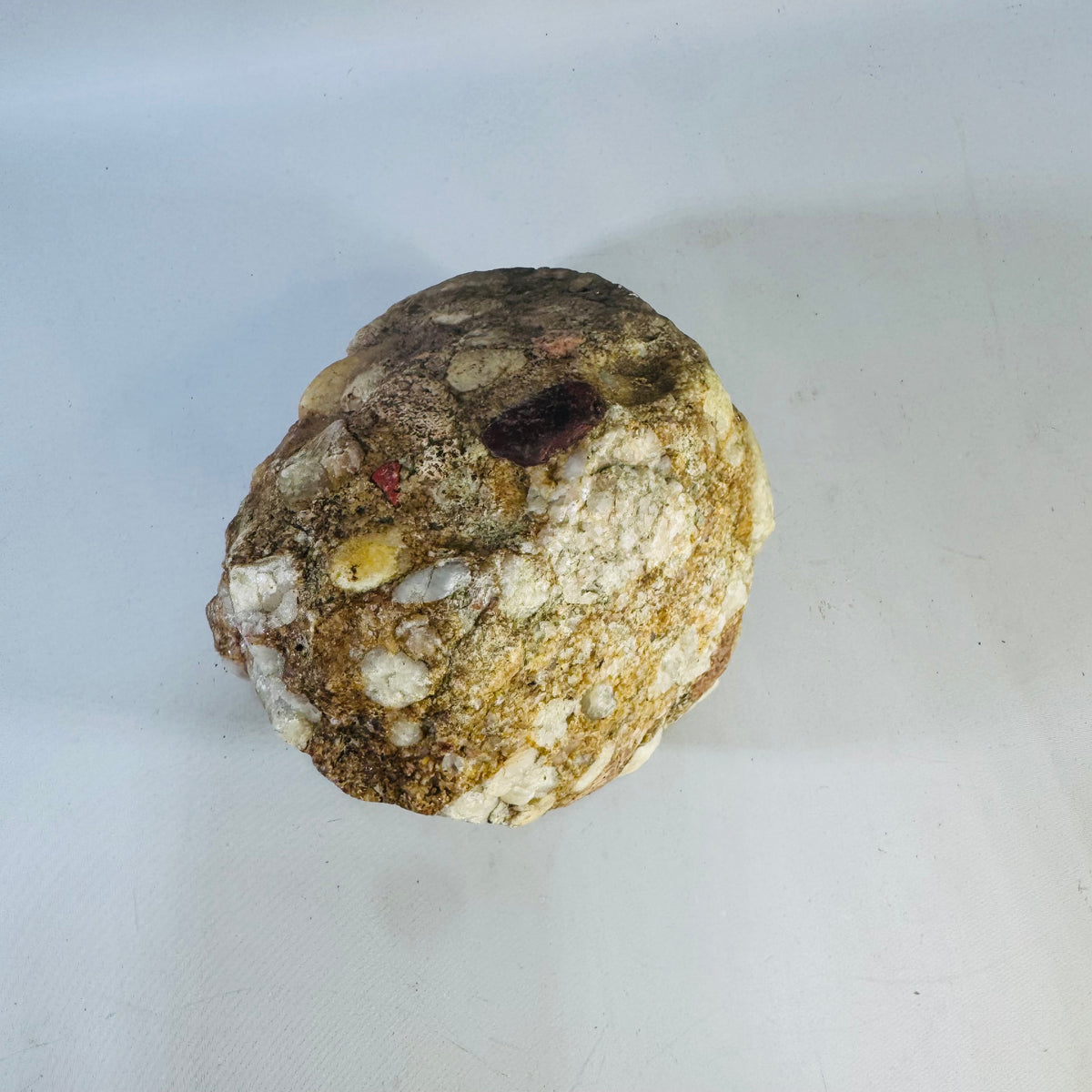 Michigan Puddingstone — Jasper & Quartz Conglomerate Specimen