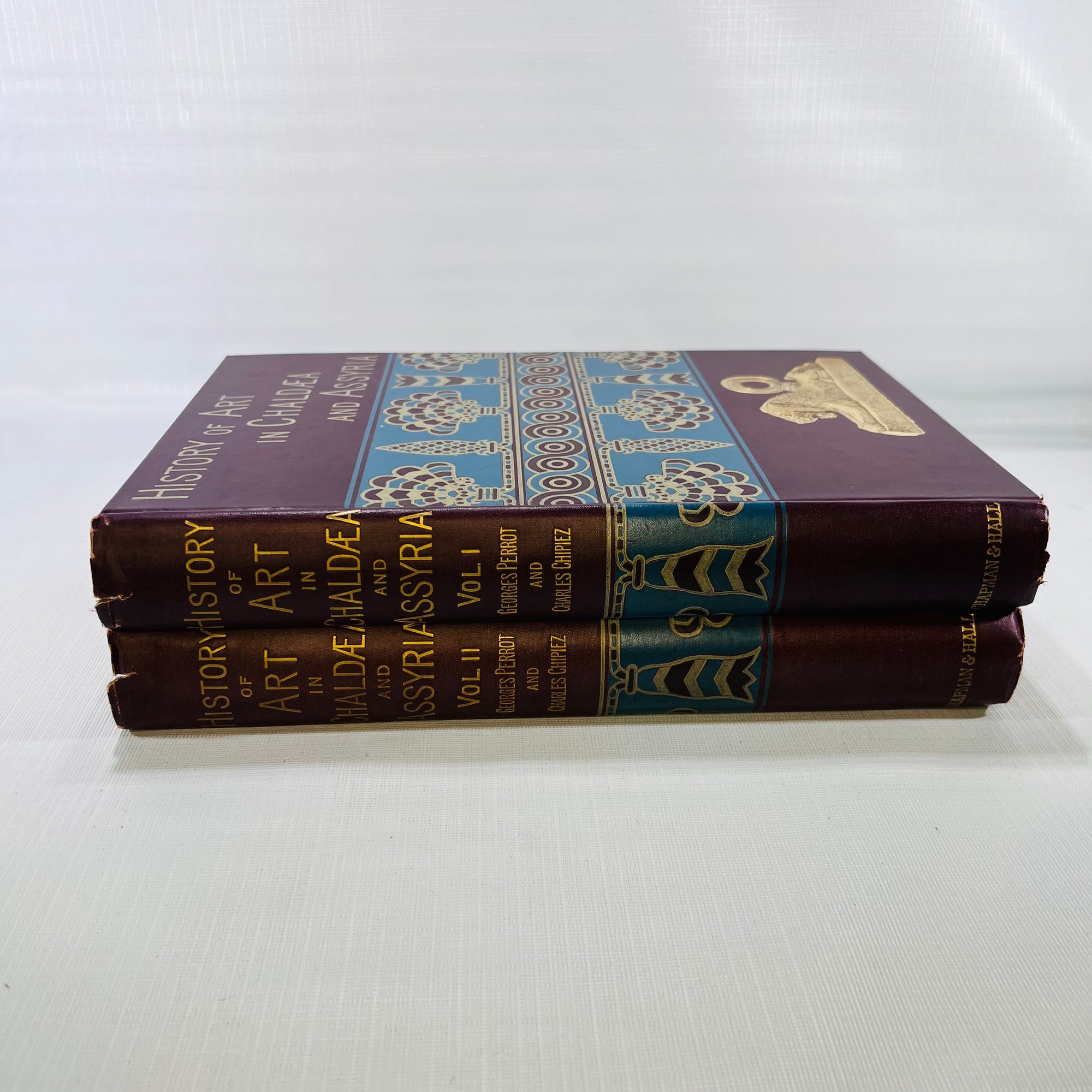 A History of Art in Chaldea and Assyria in Two Volumes from the French of Georges Perrot 1884 Chapman & Hall Ltd