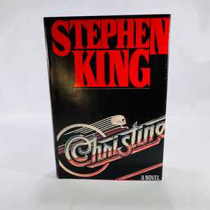 Christine by Stephen King (1983) – Vintage Horror Thriller Hardcover with Dust Jacket