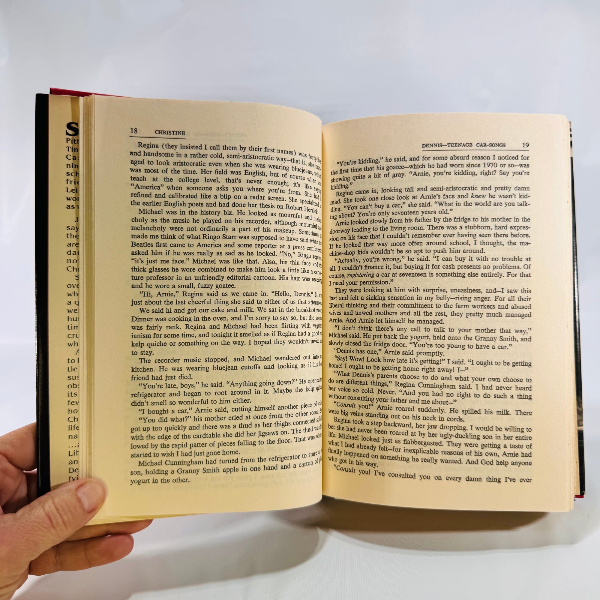 Christine by Stephen King (1983) – Vintage Horror Thriller Hardcover with Dust Jacket