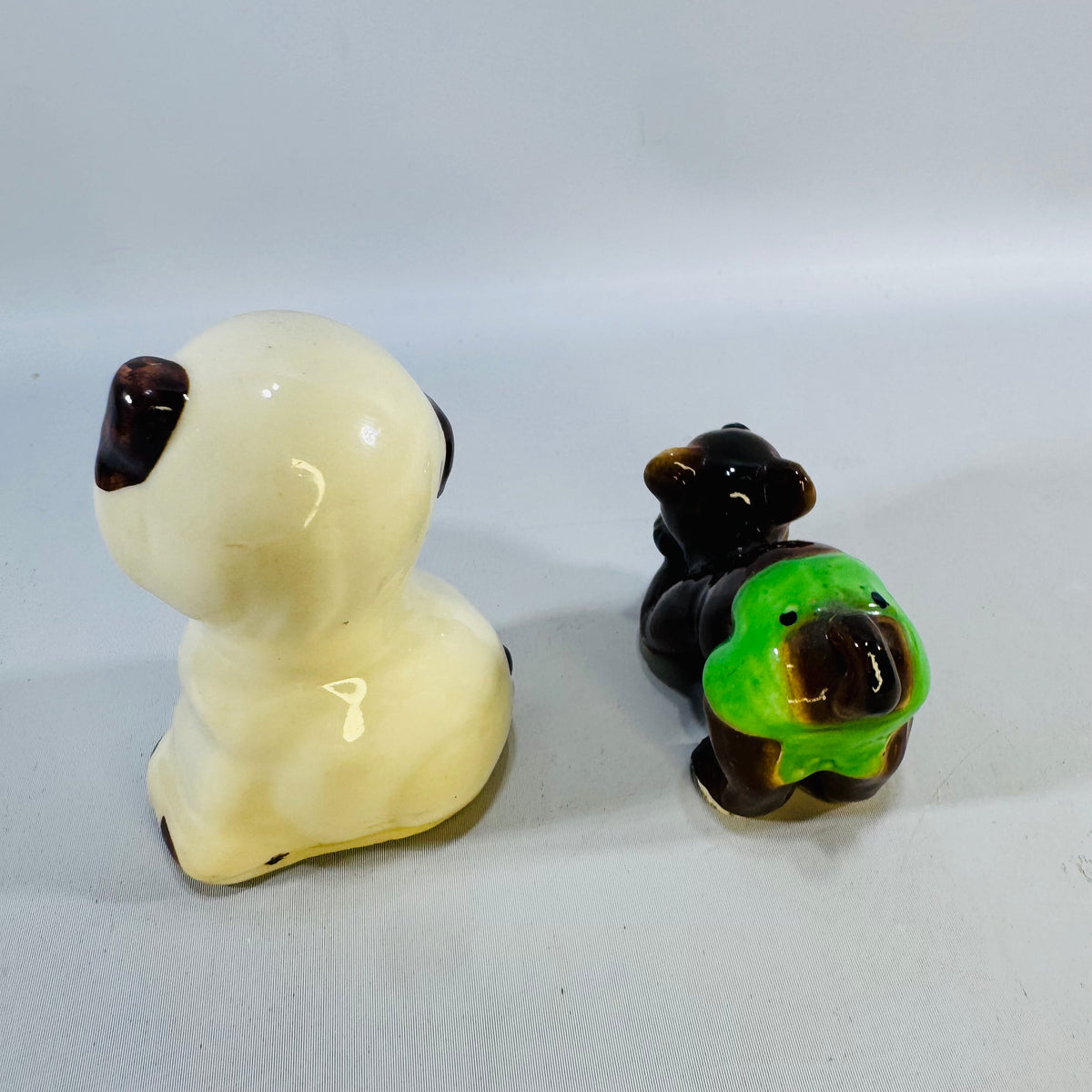 Vintage Shawnee Pottery Ceramic Animal Figurines Bundle — Hand-Painted (Set of 2)