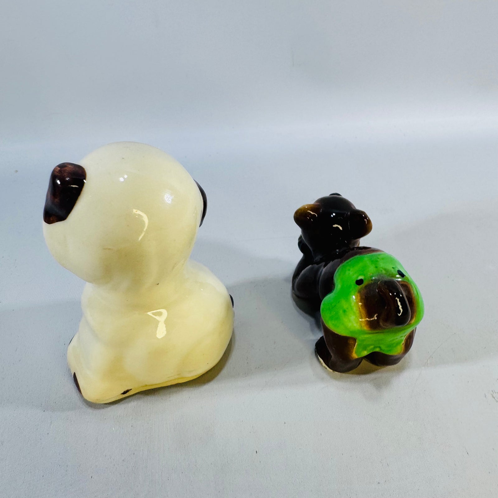 Vintage Shawnee Pottery Ceramic Animal Figurines Bundle — Hand-Painted (Set of 2)