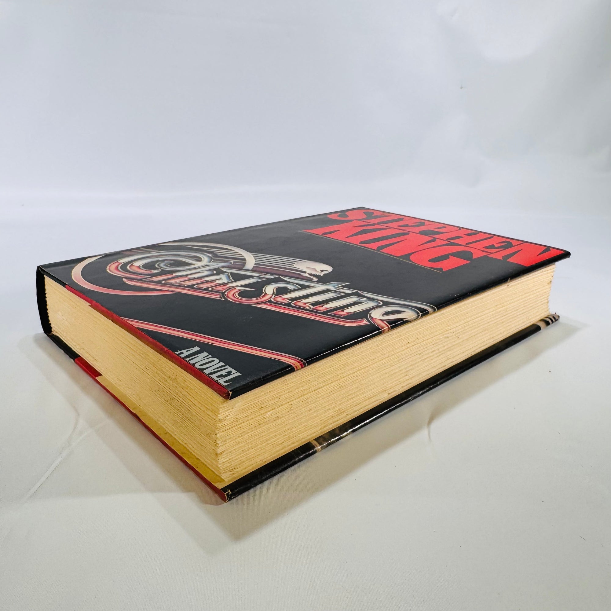 Christine by Stephen King (1983) – Vintage Horror Thriller Hardcover with Dust Jacket