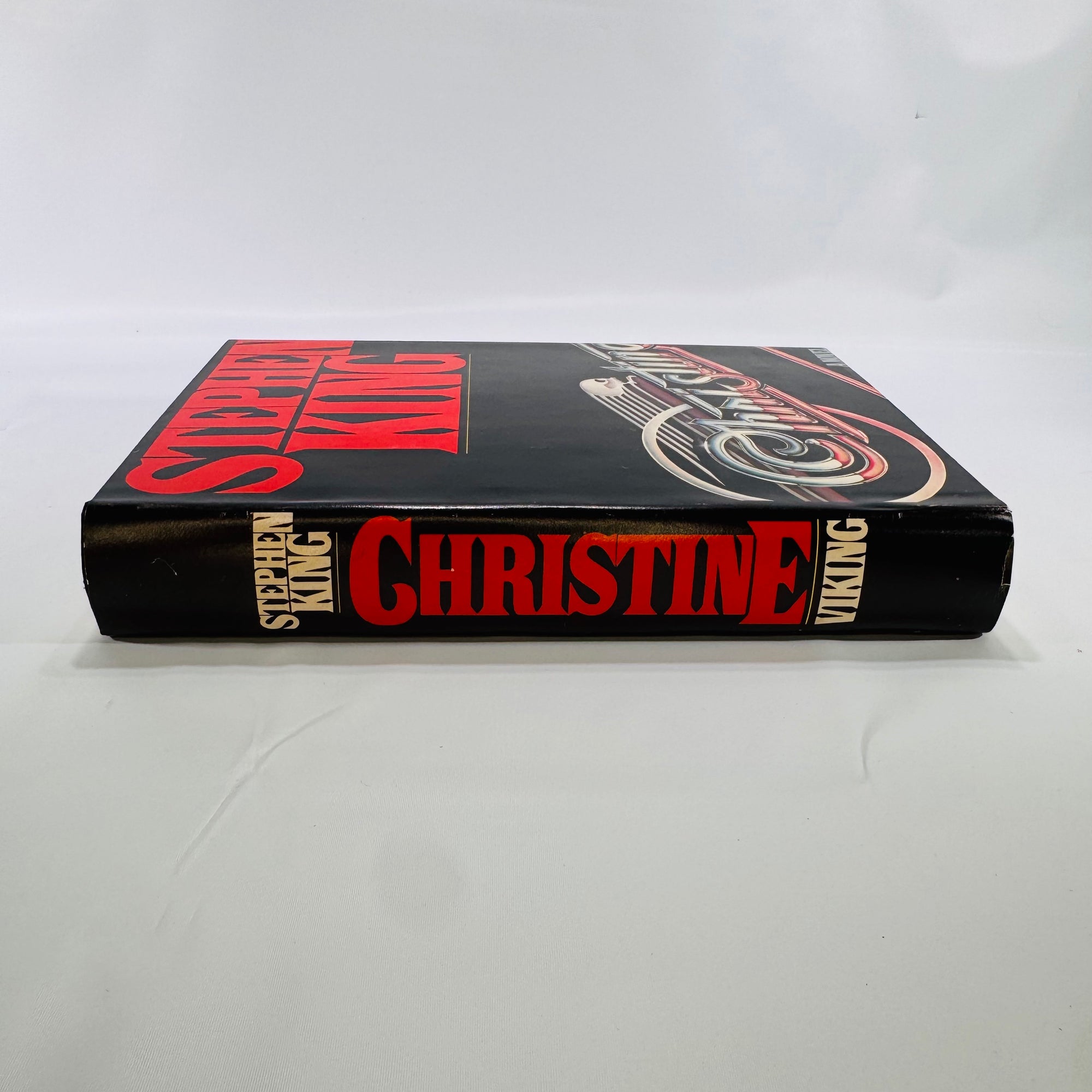 Christine by Stephen King (1983) – Vintage Horror Thriller Hardcover with Dust Jacket