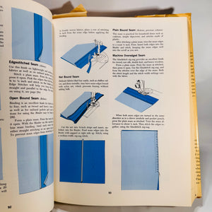 Singer Sewing Book by Gladys Cunningham (1969), Hardcover Sewing Reference