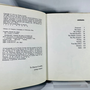 Vintage Sports Instruction • Be a Winner in Football (1974) — Charles Coombs | Illustrated Training Guide, Football Coaching, Juvenile Sports Reference