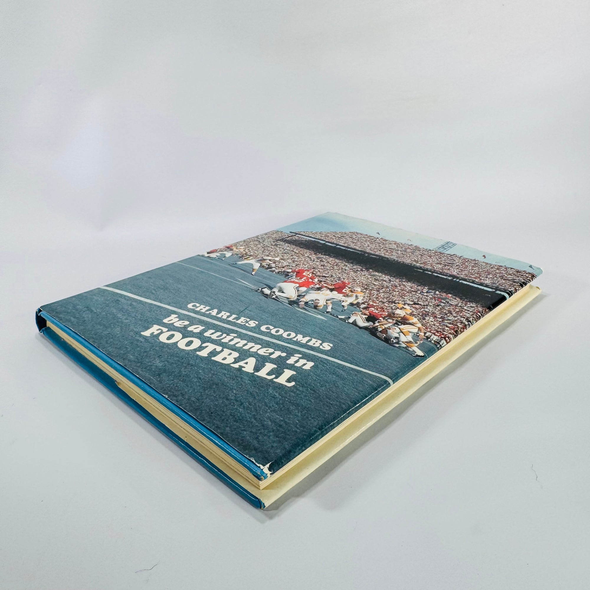 Vintage Sports Instruction • Be a Winner in Football (1974) — Charles Coombs | Illustrated Training Guide, Football Coaching, Juvenile Sports Reference