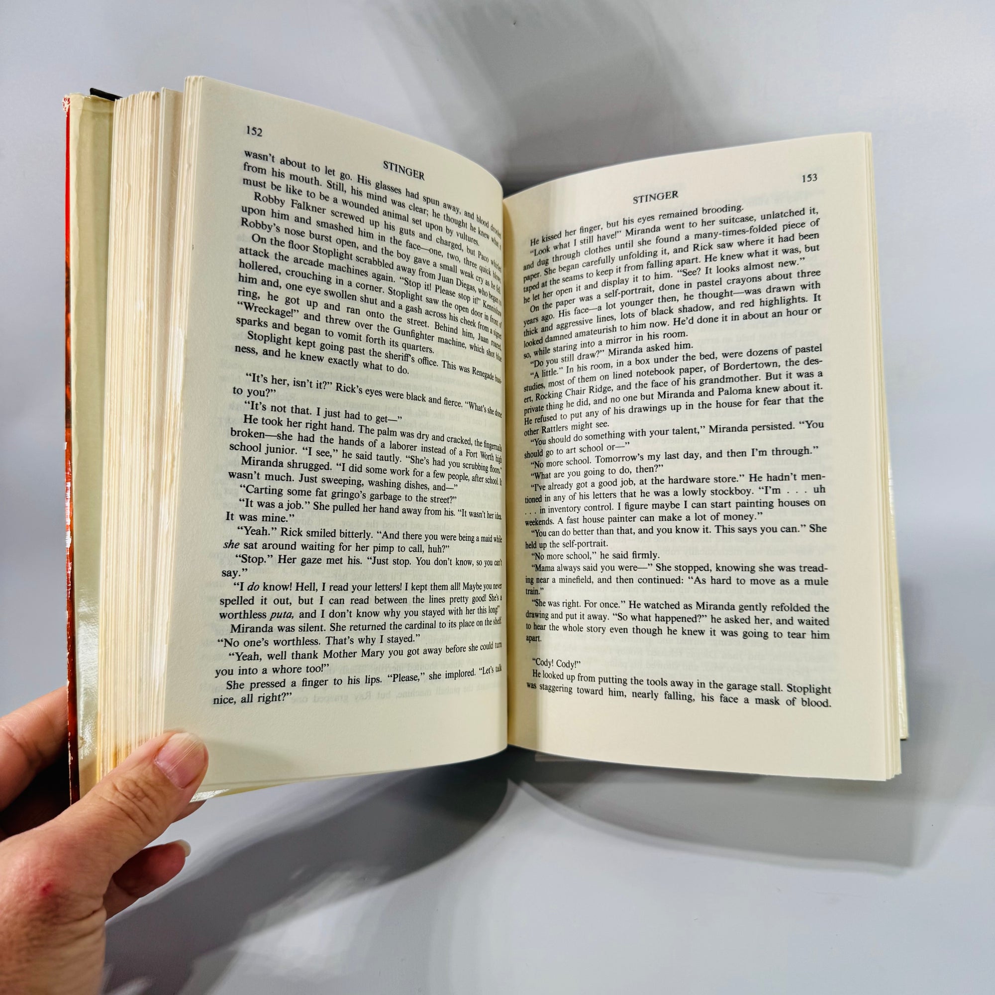 Vintage Horror & Sci-Fi Thriller — Stinger (1987 Book Club Edition) — Robert R. McCammon | Alien Invasion Novel, 1980s Horror Fiction