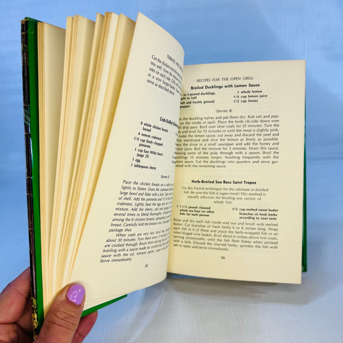 The Complete Outdoor Cookbook by Yvonne Young 1973 Quadrangle/The New York Times Book Co.
