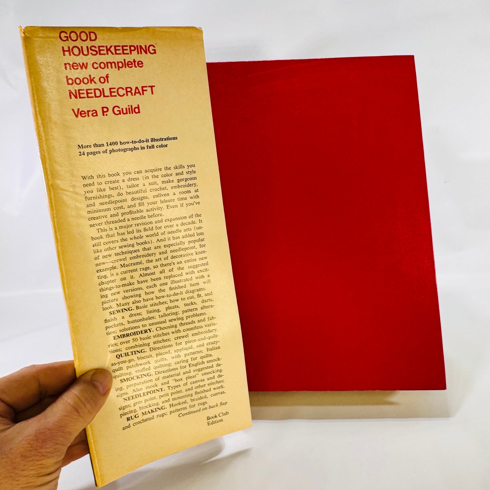 Good Housekeeping's New Complete Book of Needlecraft by Vera P. Guild (1979), Hardcover Craft Reference