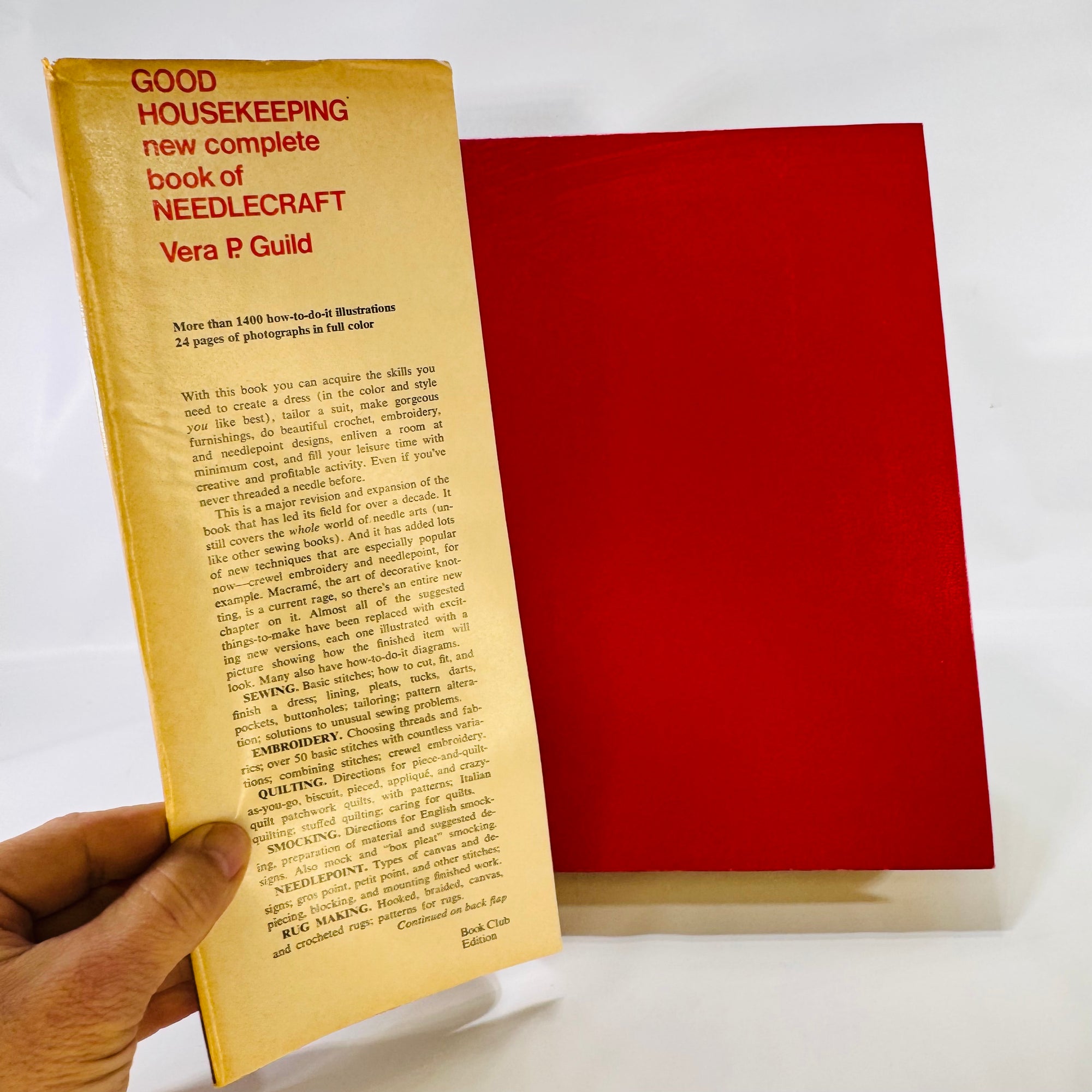 Good Housekeeping's New Complete Book of Needlecraft by Vera P. Guild (1979), Hardcover Craft Reference
