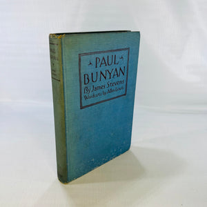 Paul Bunyan by James Stevens Woodcuts by Allan Lewis 1948 A Borzi Book