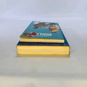 Two Paperback Birding Books: A Field Guide to the Birds by Roger Tory Peterson (1947) and A Golden Guide to Birds by Herbert S. Zim (1956) – Vintage Nature Guides