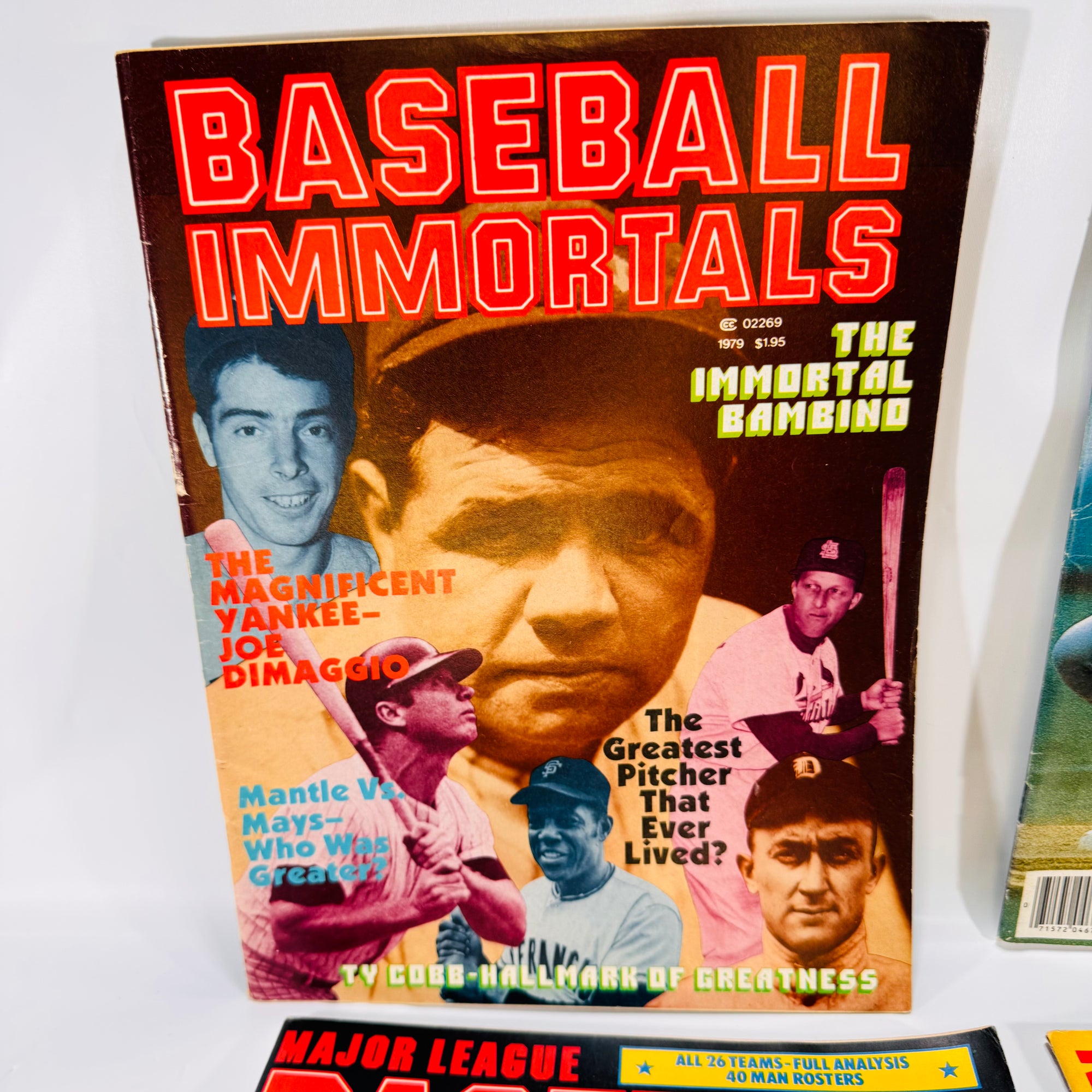 Vintage Baseball Magazine Lot 1979–1980, Classic Sports Ephemera