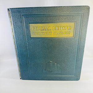 Vintage General Motors Engineering Standards Binder 1950s-60s GM Drafting & Screw Thread Standards with Provenance
